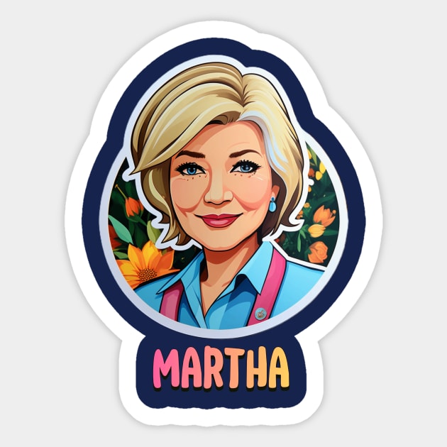 Martha Sticker by Wavey's